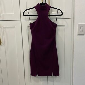 Revolve/Intermix Brand Cinq A Sept Jax Purple Mini Dress